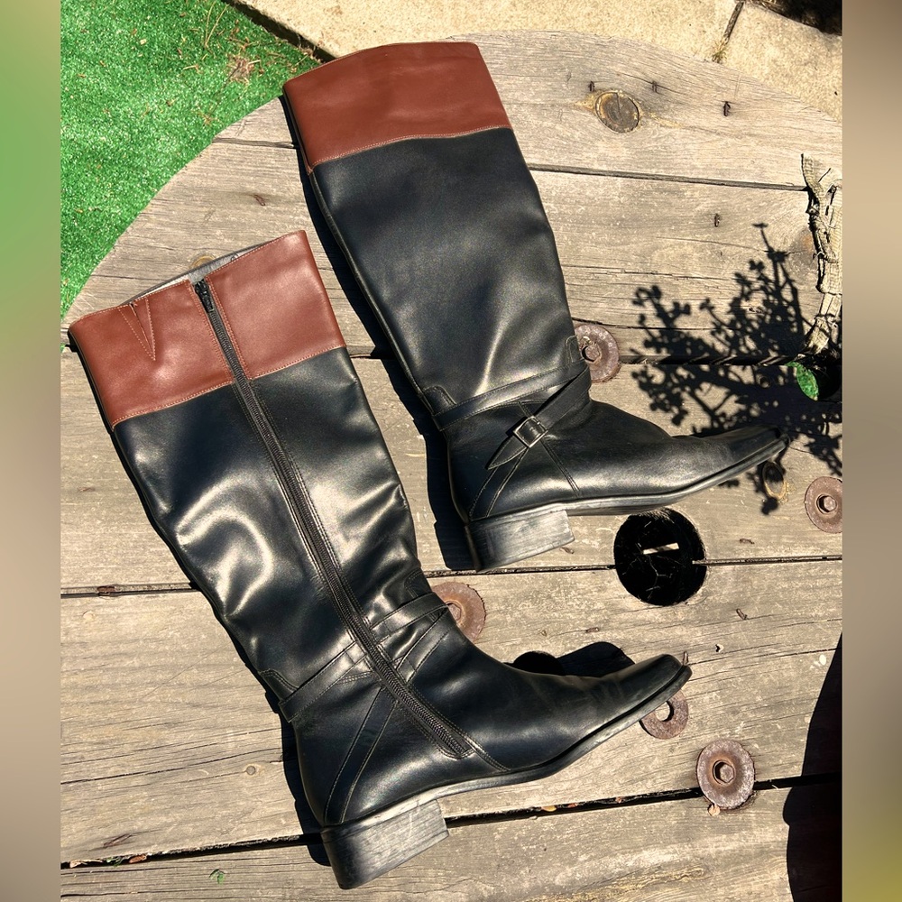Brazilian Genuine Leather Riding Boots